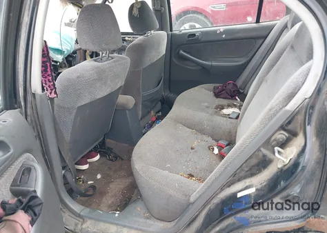 2000 Honda Civic Lx from USA, damaged, VIN JHMEJ6672YS009453